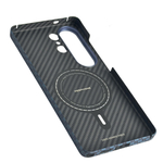 Накладка для Samsung Galaxy S26 Ultra Keephone Kevlar Ankora MagSnap синий