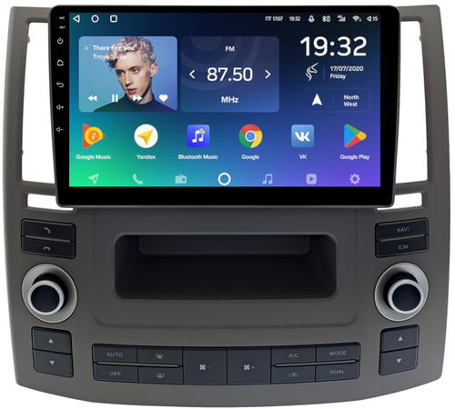 Магнитола для Infiniti FX35, FX45 S50 2006-2008 - Teyes CC2 PLUS монитор 9" QLED, Android 10, Быстрая, SIM-слот