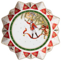 БЛЮДО LEFARD "ЩЕЛКУНЧИК" 26*4СМ, РАЗНОЦВЕТНЫЙ (КОР=8ШТ.)