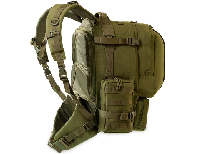 Рюкзак ShotTime Tactical, 50л, олива (ST-BP-8007-OD)