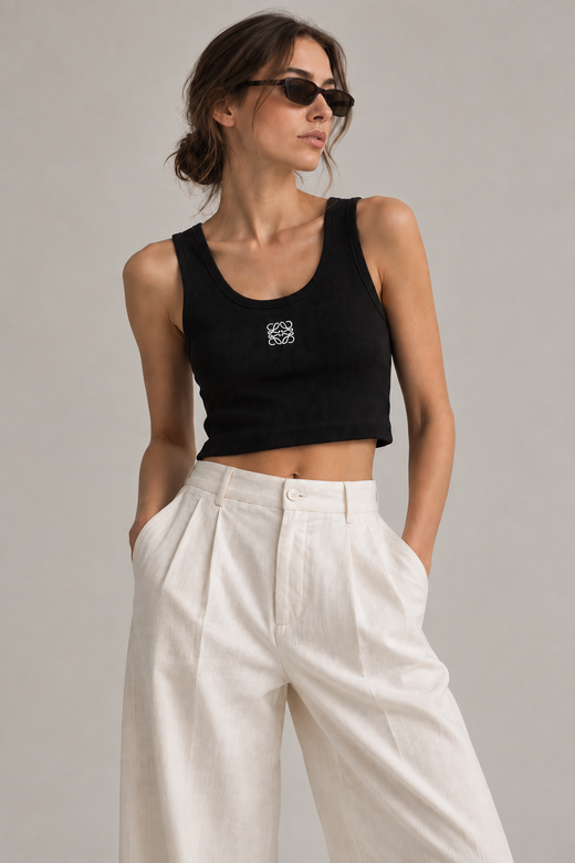 Хлопковый топ Loewe, S