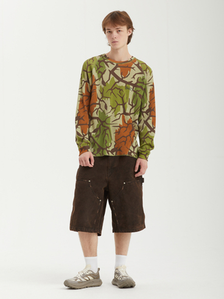 Мужской Лонгслив Raglan Camo Thermal