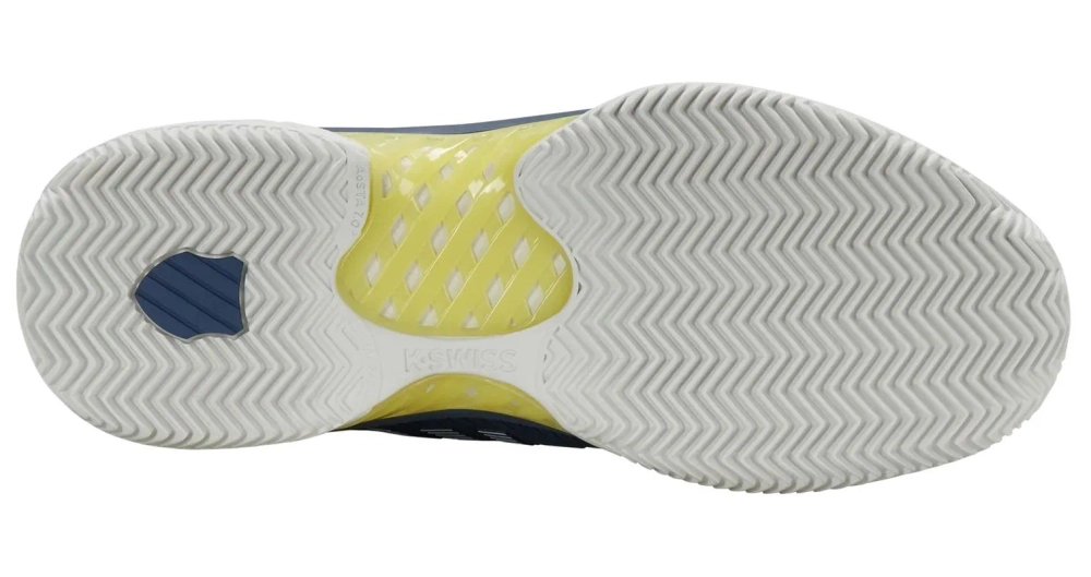 Теннисные кроссовки K-Swiss Hypercourt Express 2 Clay - vintage indigo/blanc de blanc/luminary green
