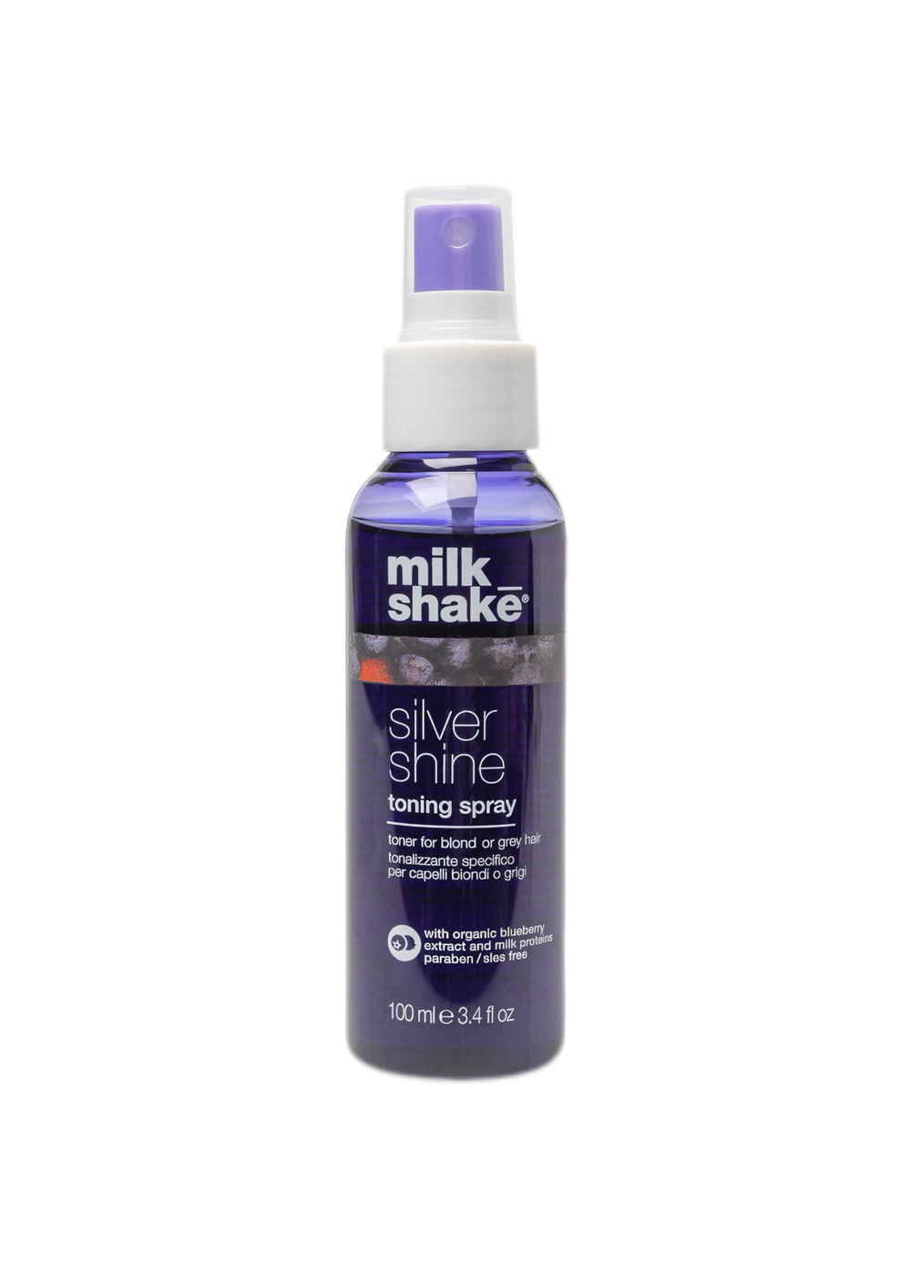 Milk_shake silver shine toning spray 250 мл — несмываемый тонирующий спрей для блонда