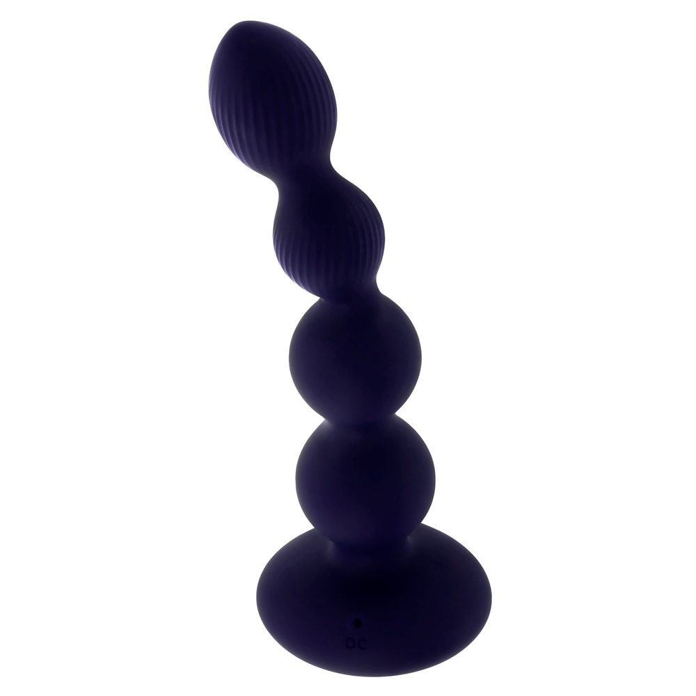 Анальная елочка с вибрацией и вращением Pleasure Orbit