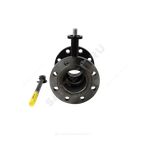 Кран шаровой сталь 09Г2С Ballomax КШТ 61.103 Ду 150 Ру25 фл L=350мм под электропривод с рукояткой ISO F10 BROEN КШТ 61.103.150.А.25