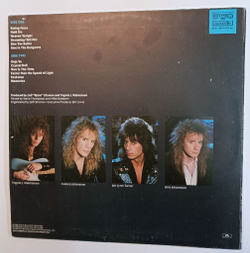 Винтажная виниловая пластинка LP Yngwie J. Malmsteens Rising Force Odyssey (Болгария 1990)