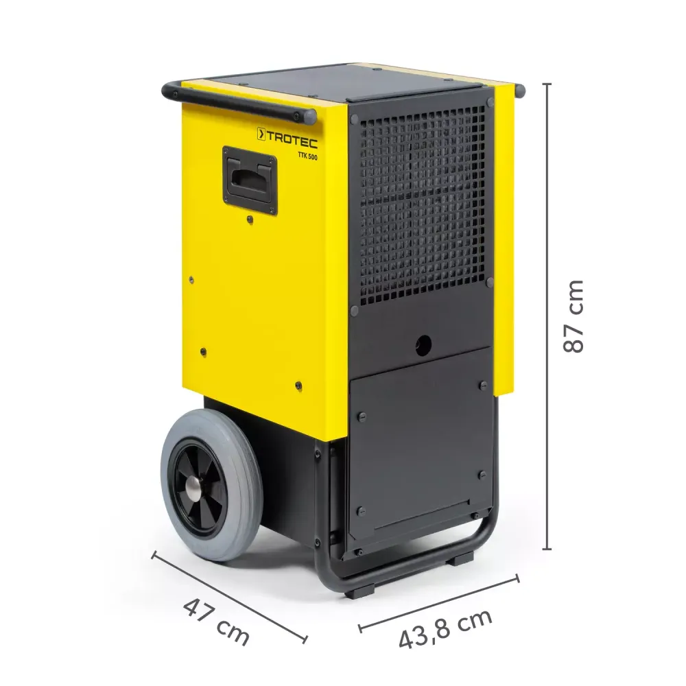 Осушитель воздуха TROTEC TTK 500 - [до 76 л. за сутки / для S≈190 м²]