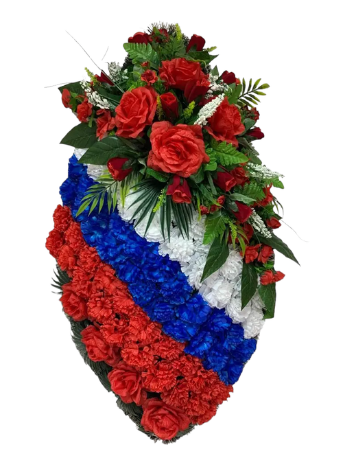 Венок ритуальный «Элитный №42» (125 см)