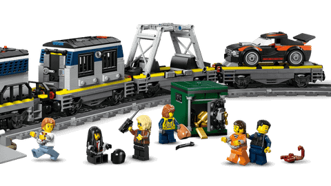 Конструктор LEGO City 60508 Police Train Heist