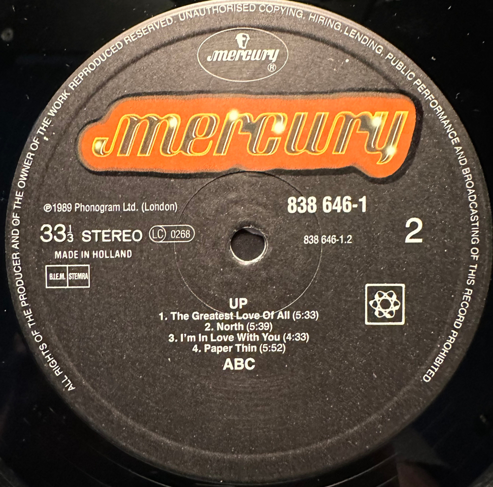 ABC - Up (Голландия 1989г.)