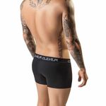 Мужские трусы боксеры черные Clever Basic Boxer 221911
