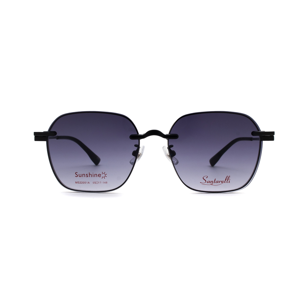 Оправа бабочка Santarelli MS22051A C3 с клипом черно-серая