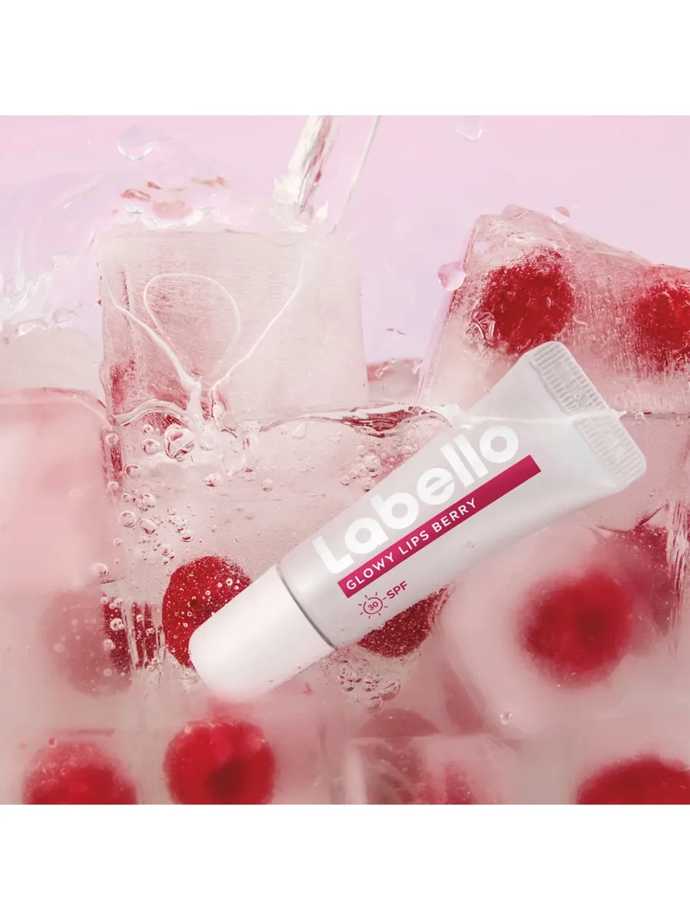 Бальзам "Glowy Lips Berry", LSF 30, 10 мл.