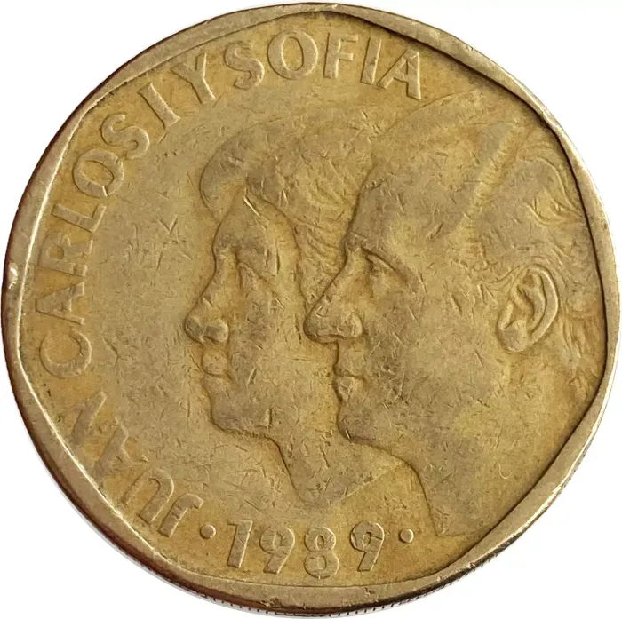 500 песет 1989 Испания VF 500 песет 1989 Испания VF
