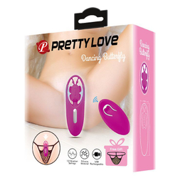 Вибромассажёр dancing butterfly l 108 мм d 40 мм, 12 режимов вибрации арт. bw-022070zw