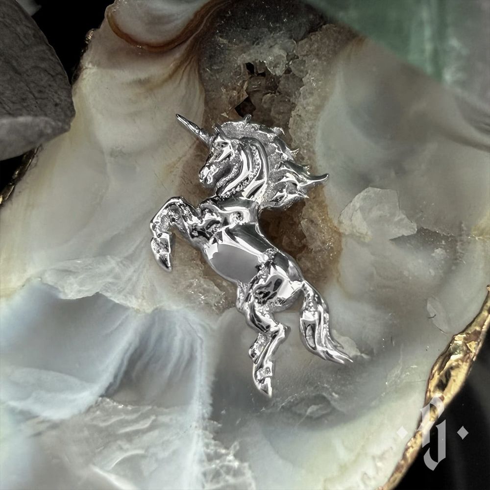 Накрутка "Unicorn" - Белое золото Накрутка "Unicorn" - Белое золото