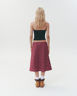 Midi Skirt Wine