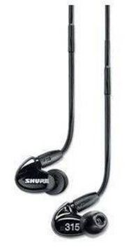 SHURE SE315-K внутриканальные наушники