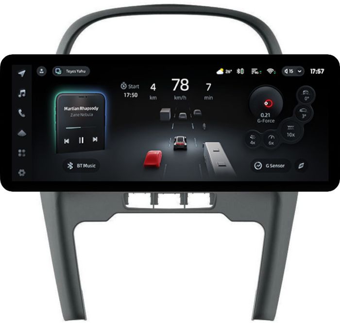 Магнитола для Chery Tiggo T11 2013-2016 - Teyes CC4PRO монитор 12.3" 2K QLED + рамка 10, Android 13, Быстрейшая, Snapdragon 778G, ИИ, CarPlay, DSP, 4G SIM-слот