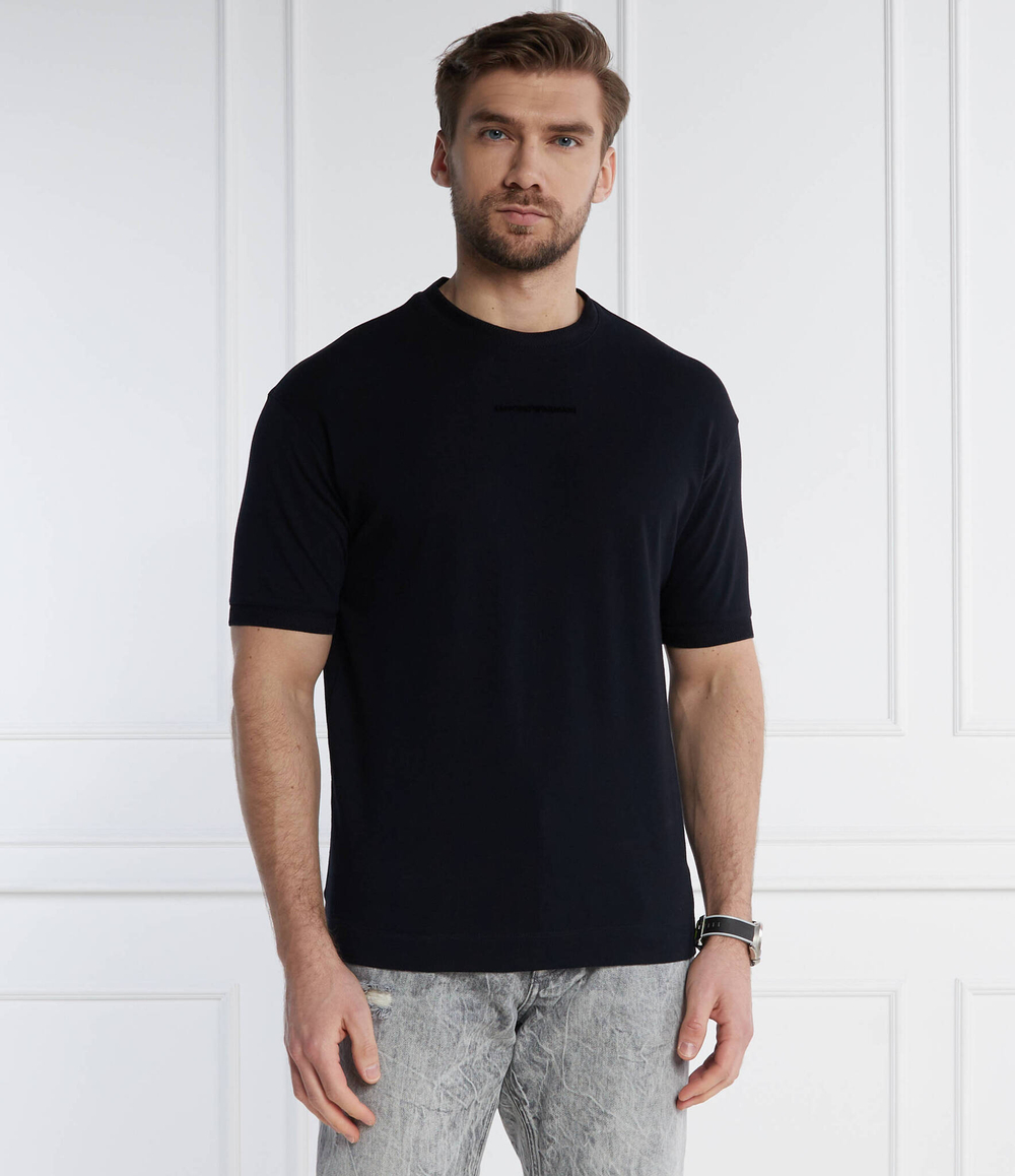 Футболка Emporio Armani - темно-синий(3D1TC8 1JTKZ)