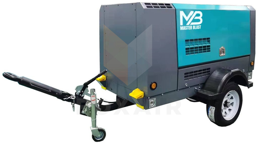 Винтовой дизельный компрессор Master Blast MB750D 21 бар