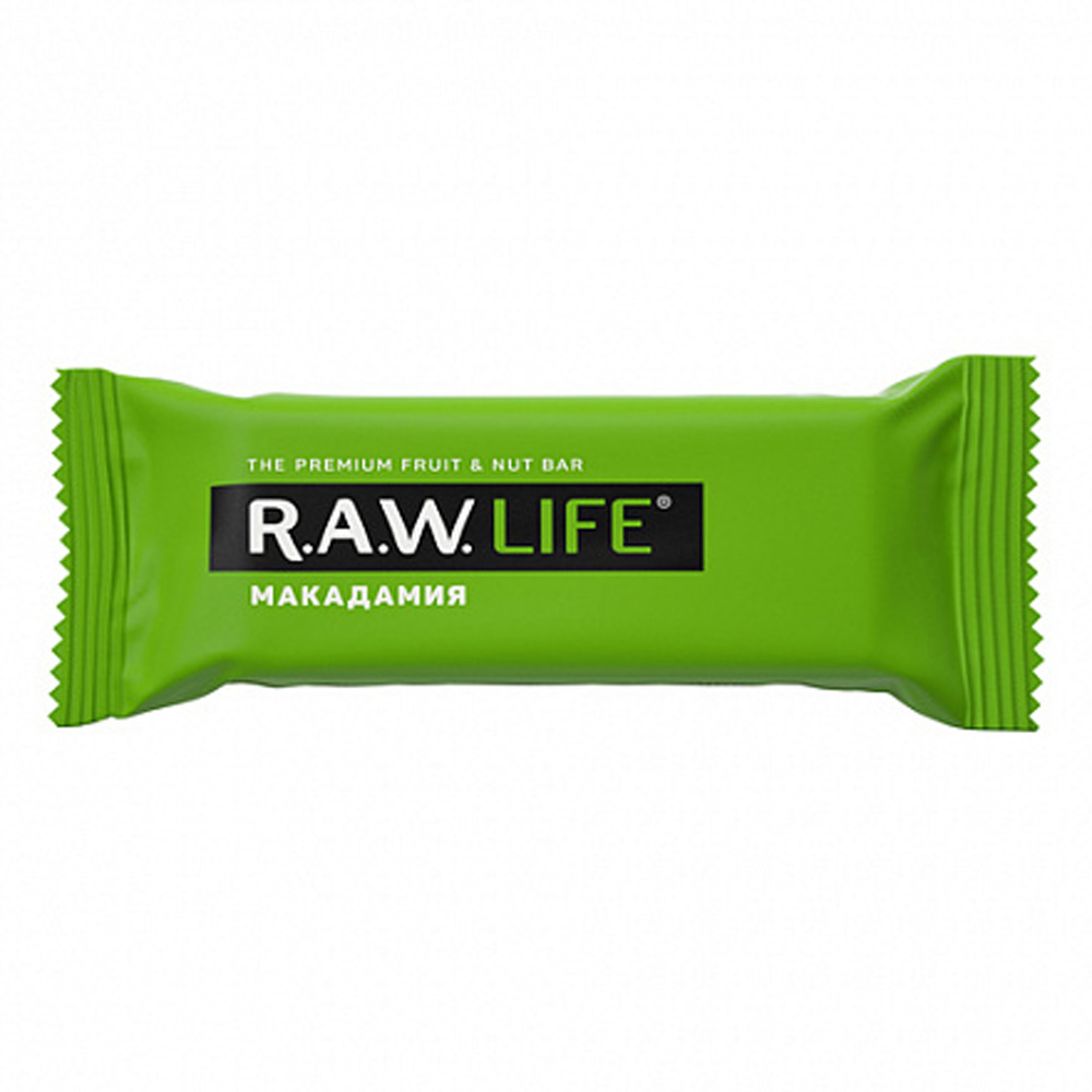 Батончик R.A.W LIFE макадамия, 47 г