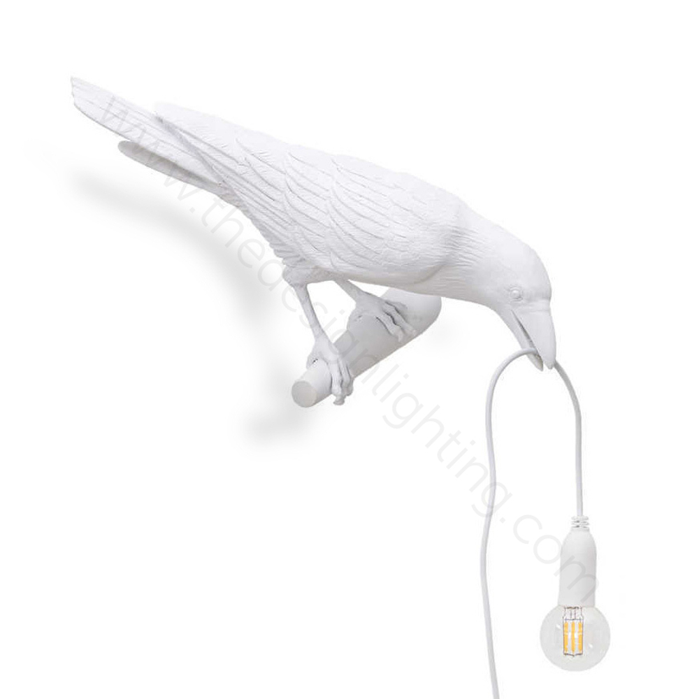 Wall design lamp  Bird by Seletti (White)