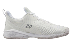 Женские Кроссовки теннисные Yonex Power Cushion Sonicage 3 - white/silver