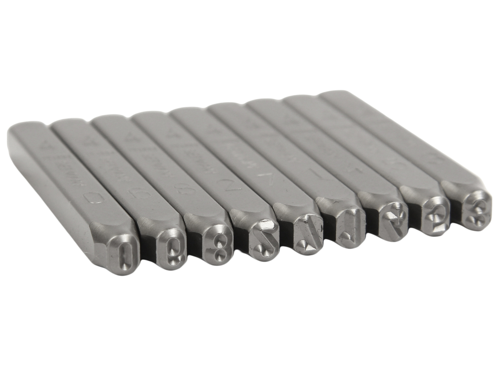 Клейма цифровые 4мм (HRC 60+-2град. DIN 1451) JTC