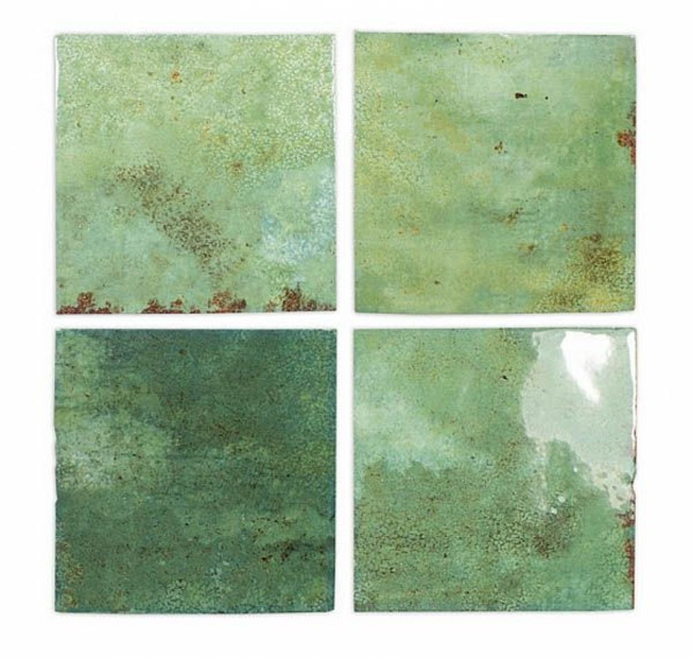 Настенная плитка ENAMEL SQUARE WHITE (123075)