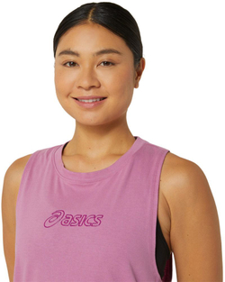 Топ теннисный Asics Logo Tank - soft berry