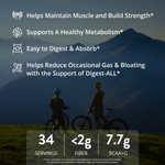 MRM Nutrition, сывороточный протеин с пробиотиками и постбиотиками, ваниль, 923 г (2,03 фунта)