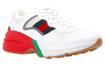 Gucci Wmns Rhyton "White Red Green Reflective" Women"s