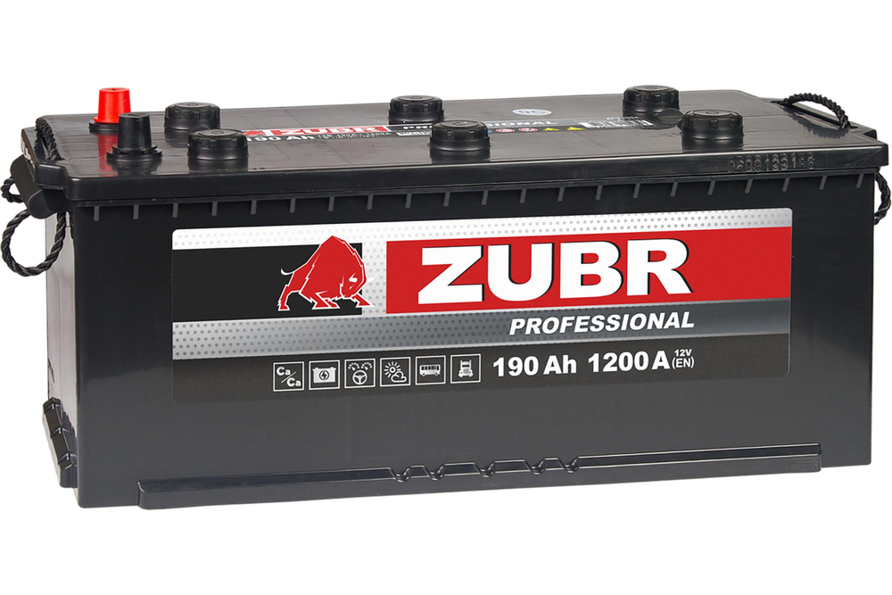 ZUBR Professional EFB 190Ah L+