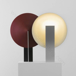 Table design lamp  Orbe by Estudio Rain (Red)