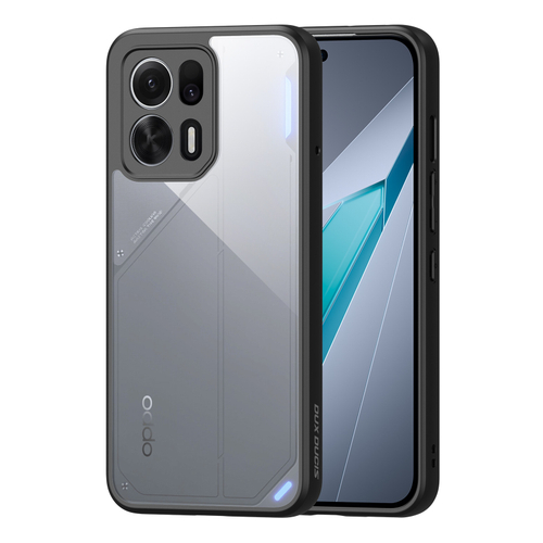 Чехол защитный с черными мягкими рамками для OPPO K15 Pro+ Плюс, серия Aimo Series Case от Dux Ducis