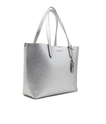 Двухсторонняя кожаная сумка-шопер + поясная сумка XL EW REVERSIBLE TOTE Michael Kors - серебряный(30H3SZAT4M)