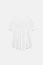 ФУТБОЛКА INTERLOCK С КАРМАНОМ — ZARA