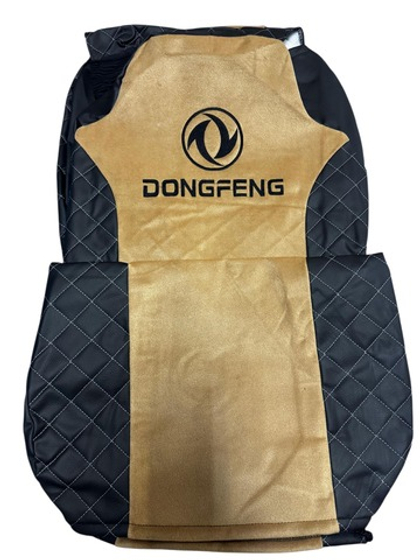 Чехлы модельные стеганные кожа + аликанте вышивка DONGFENG GX 6 DNG01 CLASSIC