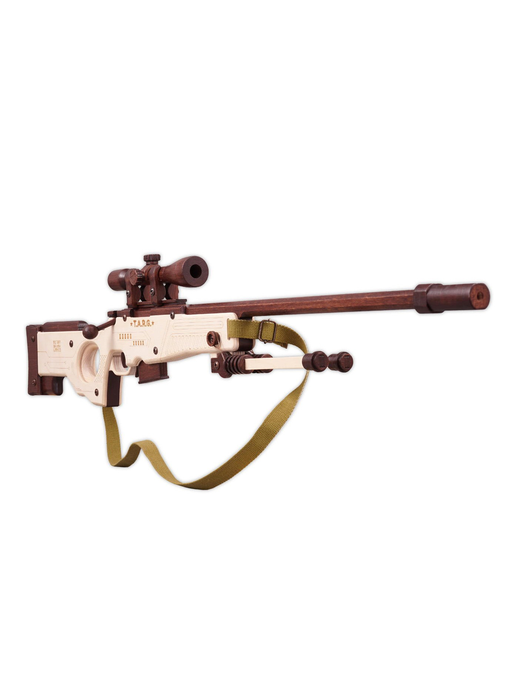 Деревянный конструктор Снайперская винтовка AWP (TARG)