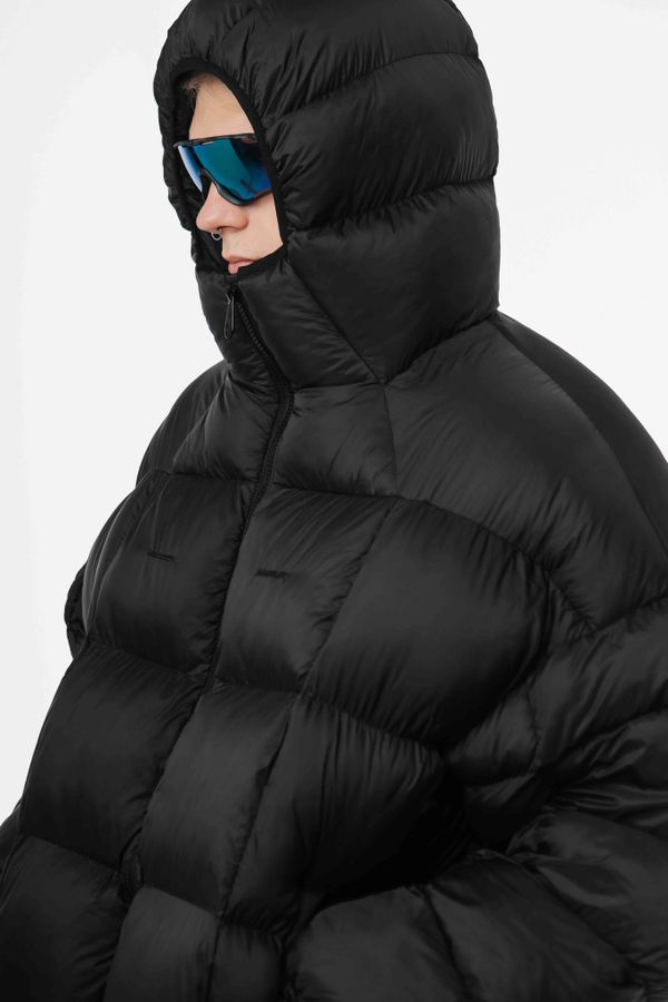 Пуховик Segment Puffer черный - фото 5