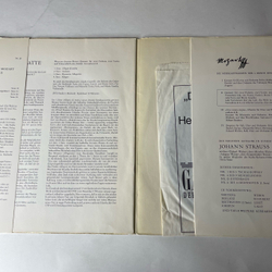 Винтажная виниловая пластинка LP W. A. Mozart В. А. Моцарт, 1. Serie In 4 Folgen Band II (Германия 1968) 10 дюймов