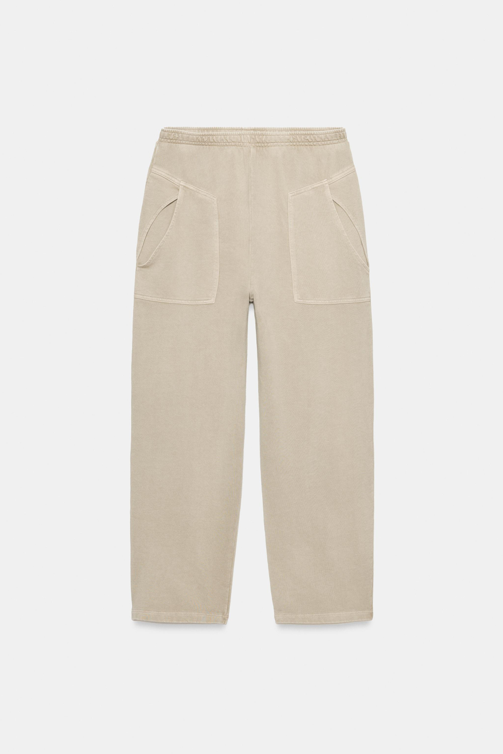 ХЛОПКОВЫЕ БРЮКИ С КАРМАНАМИ — ZARA