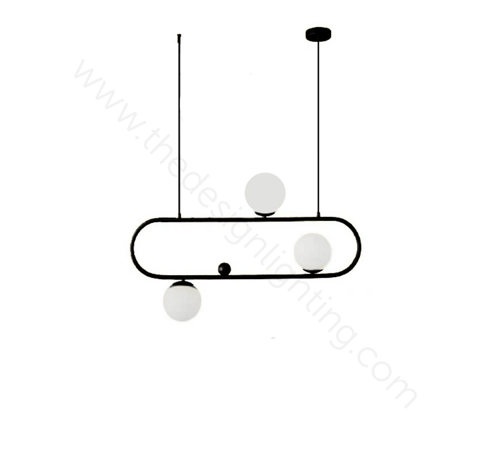Pendant design lamp  (Black,    lampshade )Auchac