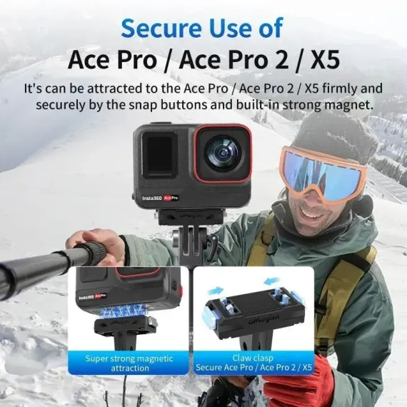 Быстросъемное крепление aMagisn для Insta360 X5, Insta360 Ace Pro 2