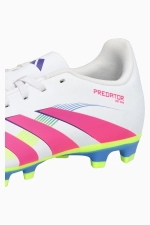Бутсы adidas Predator Club FG/MG Junior - белый