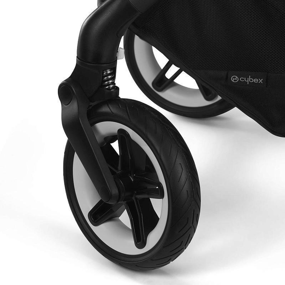 Коляска Cybex Talos S Lux SLV complete Aton B2 Dynamic Red 3 в 1 Stone Grey с дождевиками