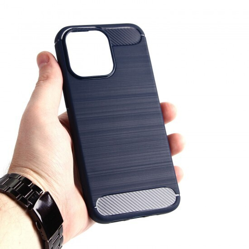 Противоударный чехол для iPhone 13 Pro, 009508 Темно-синий