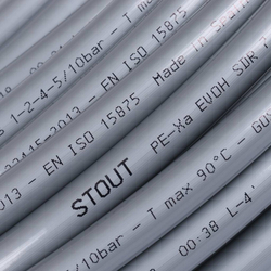 Труба из сшитого полиэтилена PE-Xa/EVON 16х2,2 Stout (бухта 100 м)